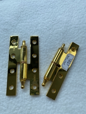 Bản lề tủ Crown Head H Mạ Niken 110mm*2.5mm