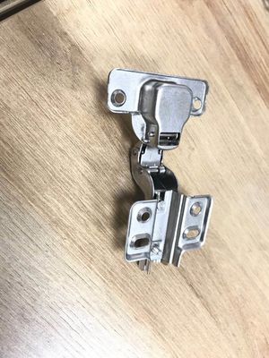 Phòng bếp bằng thép phủ đầy đủ Bản lề cửa bằng kim loại 48mm Hole Pitch