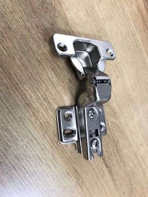 Một chiều kim loại sắt thủy lực Tủ sắt thủy lực Bản lề cửa kim loại Hai lỗ 90 độ